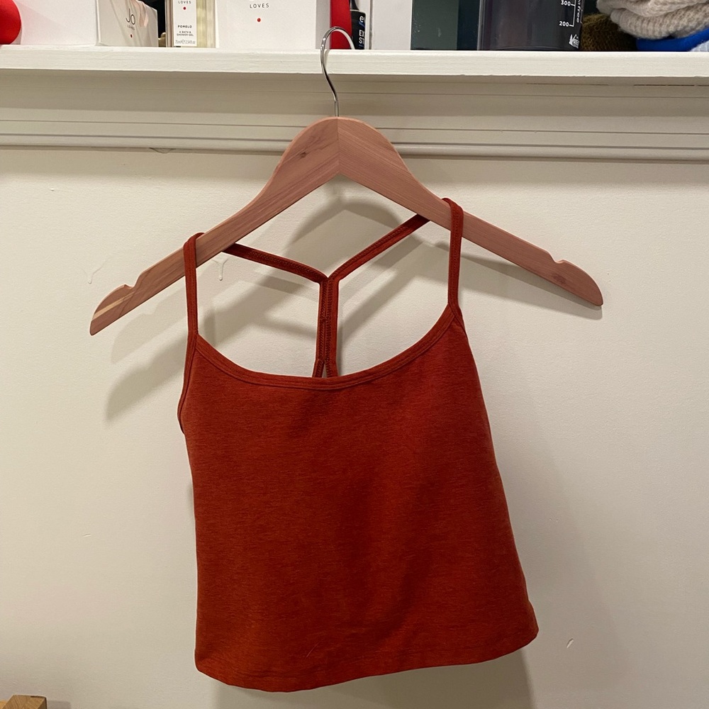 Beyond Yoga Rust Tank Top